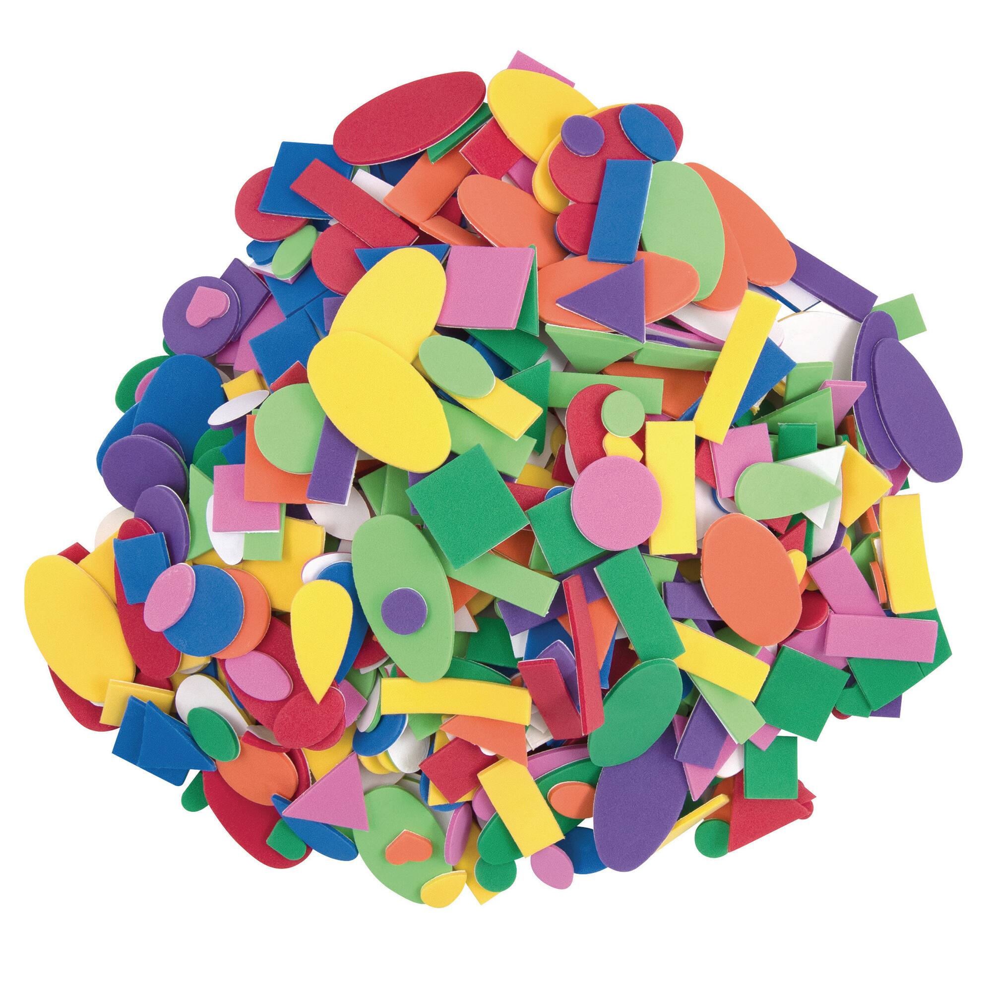 Creativity Street® WonderFoam® Peel & Stick Shapes, 3 packs of 720